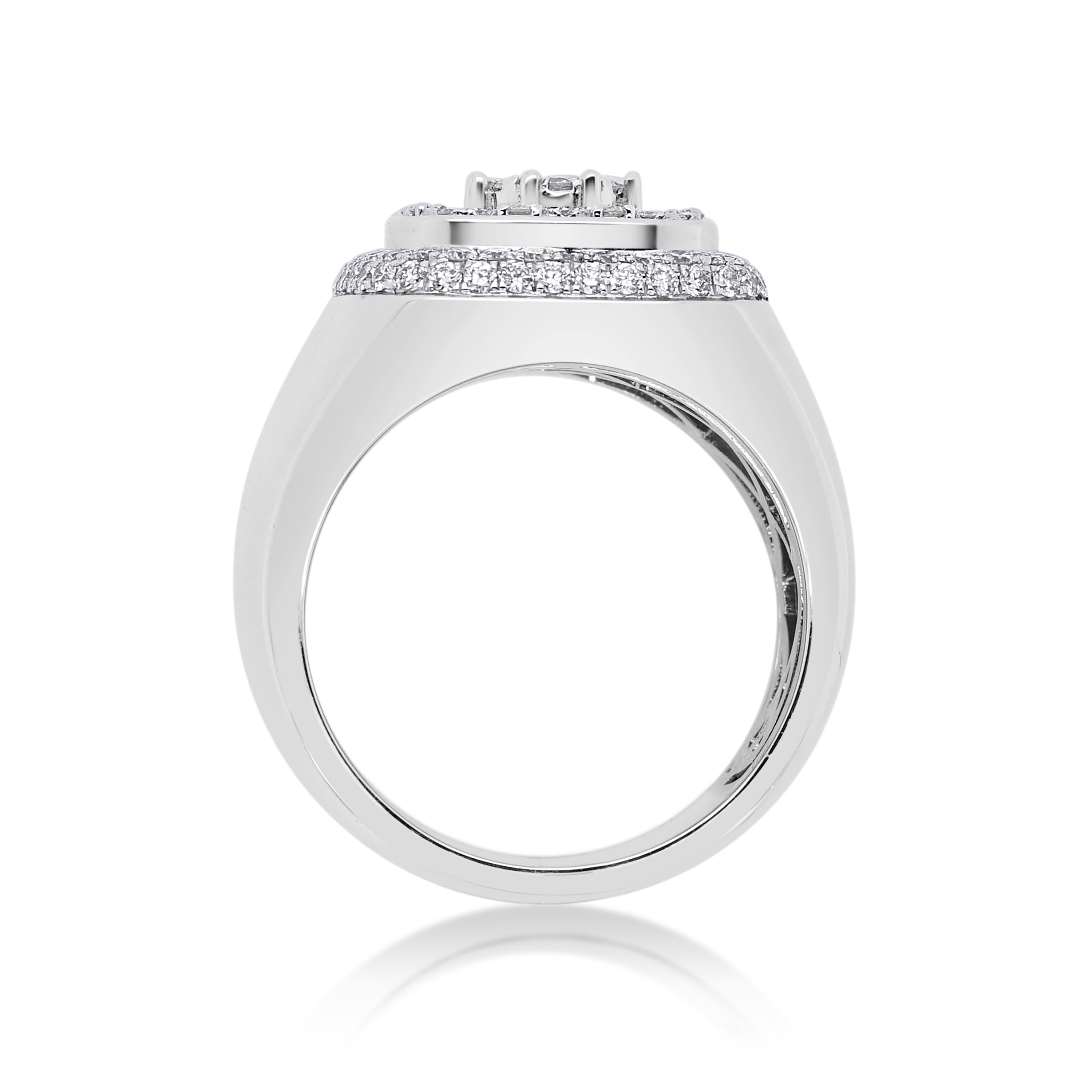 Diamond Ring 1.35 ct. 10K White Gold